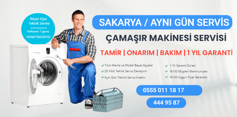 Çamaşır Makinesi Tamircisi Sakarya